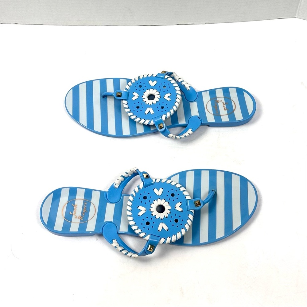 Jack Rogers Jelly Sandals Sz 11 - Picture 5 of 6